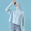 Tấm chắn UV Nữ Loose Cape Áo khoác ngoài Thiết kế khối chống nắng thoáng khí cho bãi biển ngoài trời Mùa hè Đi chơi hàng ngày