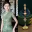 Siyuyan Nữ Hanfu Vintage Trang Trí Tinh Tế Trang Trí Niche Thiết Kế Thanh Lịch Retro Sườn Xám Phụ Kiện VN