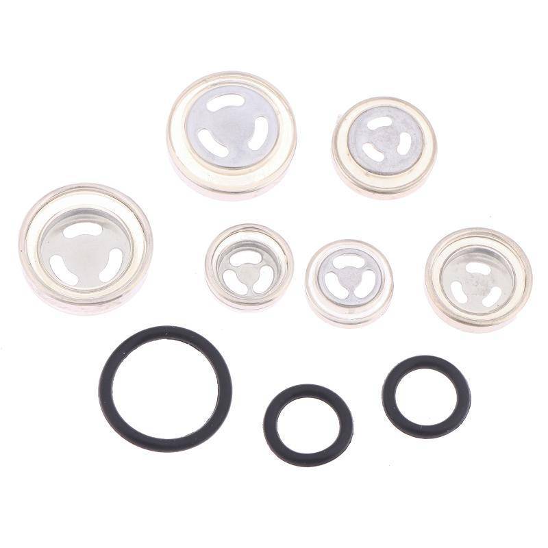 JINHF Phanh Master Xi Lanh Kính Quan Sát 10 Chiếc Đa Năng Xe Máy Chứa Dầu Cửa Sổ Bộ Thay Thế Cho Xe Máy Sửa Chữa HOT