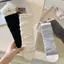 PNPIA- Lưới Nhẹ Lụa Nữ Chân Sos Dây Rút Hàn Quốc Slouch Stoings Thoáng Khí Mềm Sos Cho Hàng Ngày Thoải Mái