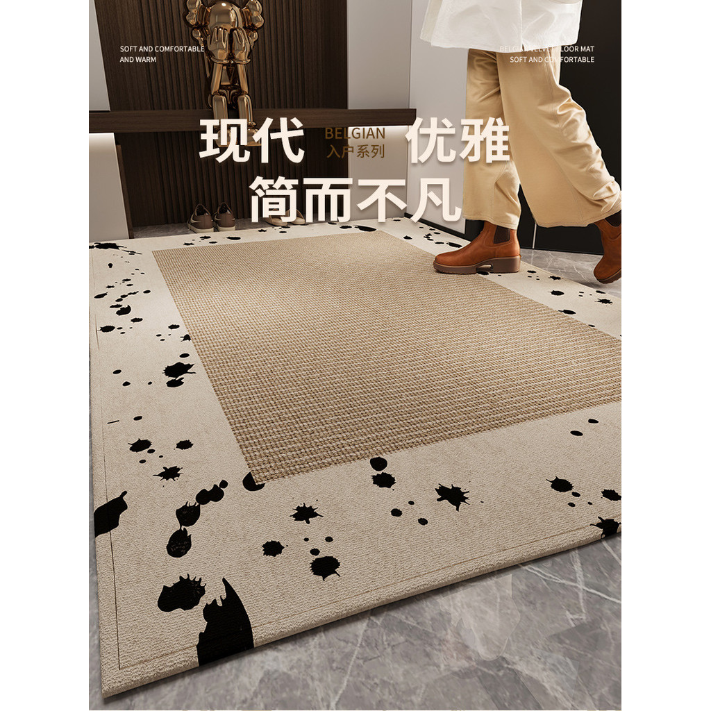 thảm lau chân cửa ra vào cao cấp thảm nỉ bỉ chống trượt decor nhà cửa thảm dẫm chân hút bụi hớt cát sang trọng bền màu