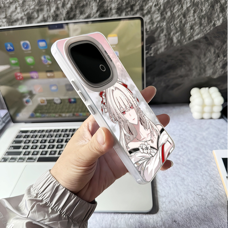 Dành cho IQOO 15 Ultra / 15R / 13 / 12 / Z11 / Z10 Turbo + "Sóng gió" "HIYUKI" Vỏ điện thoại viền mềm lưng cứng / IQOO Neo 11 / Neo 10 Z9 Turbo Z10X Neo 9 Pro Vỏ IQOO chống sốc