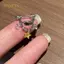 PNPIA- Thời Trang Mới Chéo Xương Tai Móng Tay Sáng Bóng Zircon Hợp Thời Trang Bông Tai Dành Cho Nữ Cơ Thể Xuyên Phụ Kiện