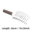 FAVORITEGOODS Lược Chải Tóc Thông Hơi Cong, Bàn Chải Lược Tóc Tine Rộng Chống Tĩnh Điện, Dụng Cụ Tạo Kiểu Thiết Kế Công Thái Di Động Bàn Chải Tóc Detangling Chuyên Nghiệp Salon Cắt Tóc