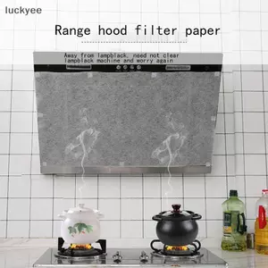 Luckyew Phạm Vi Hood Mỡ Lọc Giấy Dầu Thấm Hút Bụi Bẩn Chặn Nhà Bếp Nhà Không Dệt TQ
