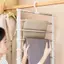 Luckyew Quần Inox Móc Treo Ma Thuật Có Thể Gập Lại Quần Ra Để Tiết Kiệm Tủ Quần Áo Không Gian Thang Móc Treo Tủ Quần Áo Người Tổ Chức TQ