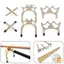 Đồng Sti Khung Bi-a Snooker Bể Cue Rest Cầu Giá Đỡ Đầu Phụ Kiện Mới