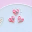Set Charm Trái Tim Đính Đá Sang Chảnh ✨ Mix Heart Hồng Đen Bạc Vàng Phong Cách Y2K Cute Cao Cấp Gắn Dép Siêu Xinh 💎