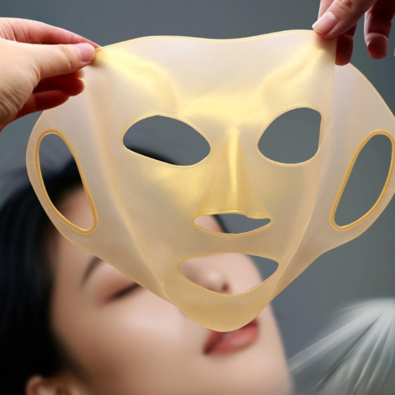 Mới 3D Silicone Mặt nạ Cover Vòng tai có thể tái sử dụng Chống trượt Khóa độ ẩm Mặt nạ bảo vệ