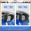 POWER Camera quan sát phía sau Tấm chắn mưa Silicone Bảo vệ ống kính Baup đa năng Chống nước để sử dụng ngoài trời trên ô tô Tru.