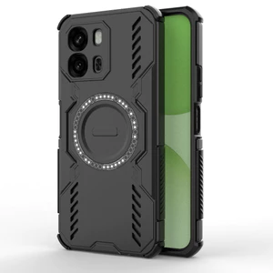 Vỏ Cho Oppo A6 4G 5G CPH2817 CPH2831 Vỏ Điện Thoại Tản Nhiệt Vòng Sắt Tương Thích Từ Tính Túi Khí Bốn Góc Chống Rơi Vỏ Chống Sốc Vỏ Bảo Vệ Lưng Cứng