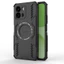 Vỏ Cho Oppo A6 4G 5G CPH2817 CPH2831 Vỏ Điện Thoại Tản Nhiệt Vòng Sắt Tương Thích Từ Tính Túi Khí Bốn Góc Chống Rơi Vỏ Chống Sốc Vỏ Bảo Vệ Lưng Cứng