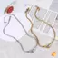 Thép không gỉ Đầu Rắn Nelace Phụ Nữ Thanh Lịch Sáng Zircon Mặt Dây Chuyền Trang Sức Hàng Ngày Sang Trọng Nhìn Mới