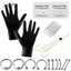 AqToCna 10-20 Cái / bộ Body Piercing Kit Dụng Cụ Kim Bụng Lưỡi Lông Mày Mũi Lip Ring AqToCna