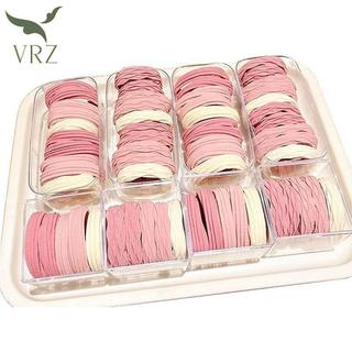 VRZ 50 Chiếc Dây Buộc Tóc Độ Đàn Hồi Cao Cho Nữ Dây Buộc Tóc Tối Giản Mềm Mại Co Giãn Đuôi Ngựa Giá Đỡ Phụ Kiện Tóc Co Giãn Hàng Ngày HOT