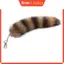 KIN Dễ Thương Cáo Racoon Đuôi Móc Khóa Túi Treo Trang Trí Chìa Khóa Giữ Ba Lô Trang Trí