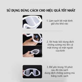 Dung Dịch Chống Mờ Kính Chống Bám Sương dùng cho kính bơi, kính lặn, kính bảo hộ, kính cận - SUNND