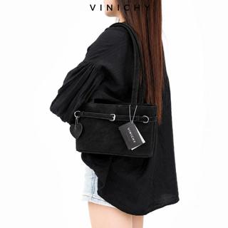 (Deal mở bán tặng quà QU3) Túi xách nữ đeo vai VINICHY, tote dung tích lớn size 28cm HA883