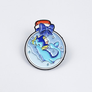 9 Cái / bộ Sáng Tạo Dễ Thương Nơ Chai Pokemon Hoạt Hình Thổ Cẩm Hợp Kim Huy Hiệu Trang Trí Pin