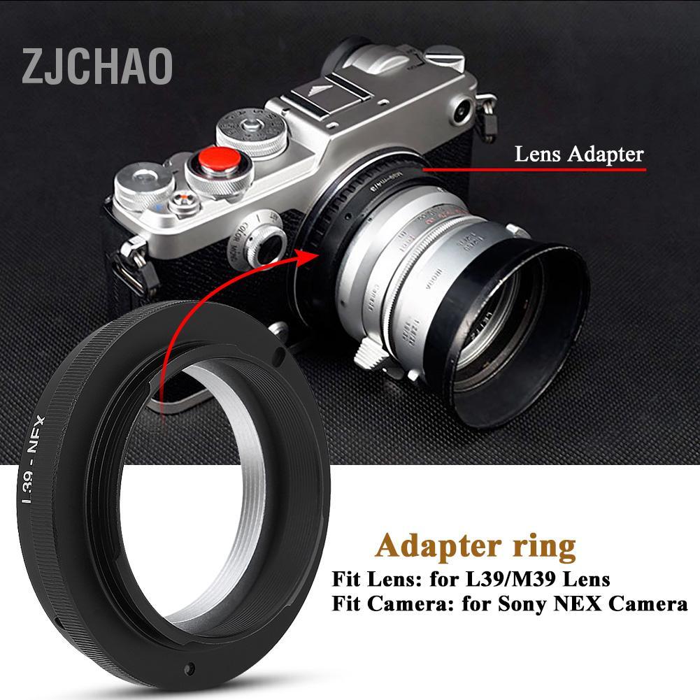 Zjchao L39/M39-NEX Ống Kính Điều Khiển Lấy Nét Bằng Tay Camera Chuyển Bộ Chuyển Đổi Vòng Phụ Kiện Chụp Ảnh