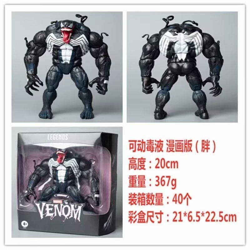 Ưu Đãi Đặc Biệt Venom 2 Bộ Sưu Tập Đồ Chơi Thảm Sát Di Chuyển Được Venom Phiên Bản Truyện Tranh Phong Cách Mỡ Hình Khớp Di Chuyển Mô Hình Đồ Trang Trí