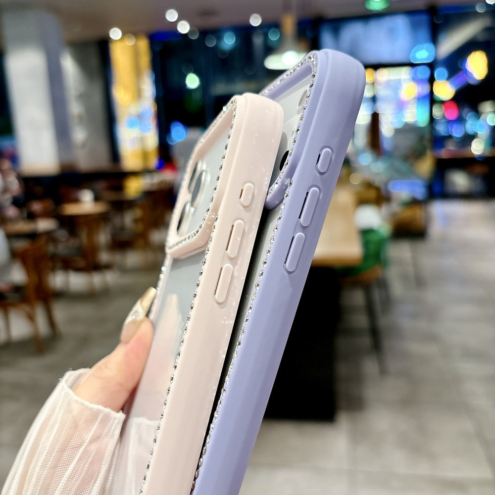 Ốp Điện Thoại Trong Suốt Cho iPhone 17 16 15 14 Pro ProMax 17Air Plus Chống Sốc