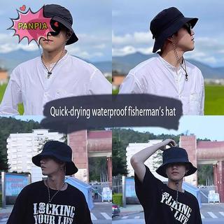[PNPIA] 1Pc Mùa Hè Có Thể Điều Chỉnh Mũ Ngư Dân Nhanh Khô Chống Thấm Nước Drawcord Mũ Xô Unisex Lưu Trữ Có Thể Gập Lại Mũ Xô VN