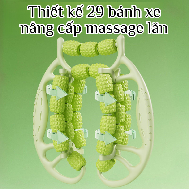 🔥⚡COD⚡Kẹp chân tròn/Con lăn massage thư giãn cơ bắp/Thiết bị làm thon gọn chân/Máy massage chân đa chức năng cho cổ và ngực