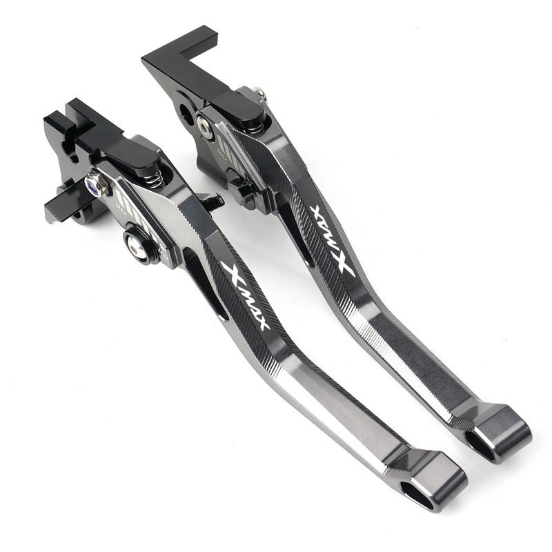 Dành Cho Xe Yamaha XMAX300 2017-2022 5D Họa Tiết Phanh Ngắn Ly Hợp Đòn Bẩy CNC Có Thể Gập Lại Tay Cầm