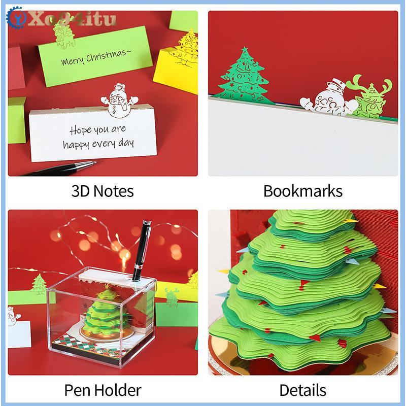 XOITU Time Piece Lịch 2026 Lịch Để Bàn Có Đèn LED 3D Lịch Xé Giấy Khắc Nghệ Thuật Miếng Lót Notepad Quà Tặng Giáng Sinh Trang Trí Máy Tính Để Bàn VN