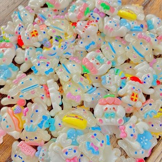Set 10 sticker charm cinn ngẫu nhiên, charm 3d đá trang trí dép