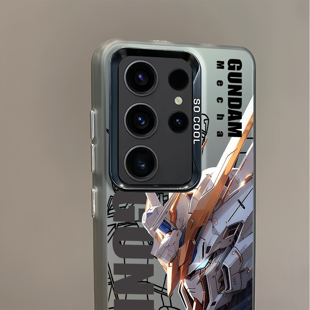 Ốp điện thoại cứng Gundam Mobile the Suit Micro Matte cho Samsung S26/S25/S24/S23, S22U/S21/S20FE, S25FE/S23 FE, A56/A17S24+, vỏ chống sốc Samsung
