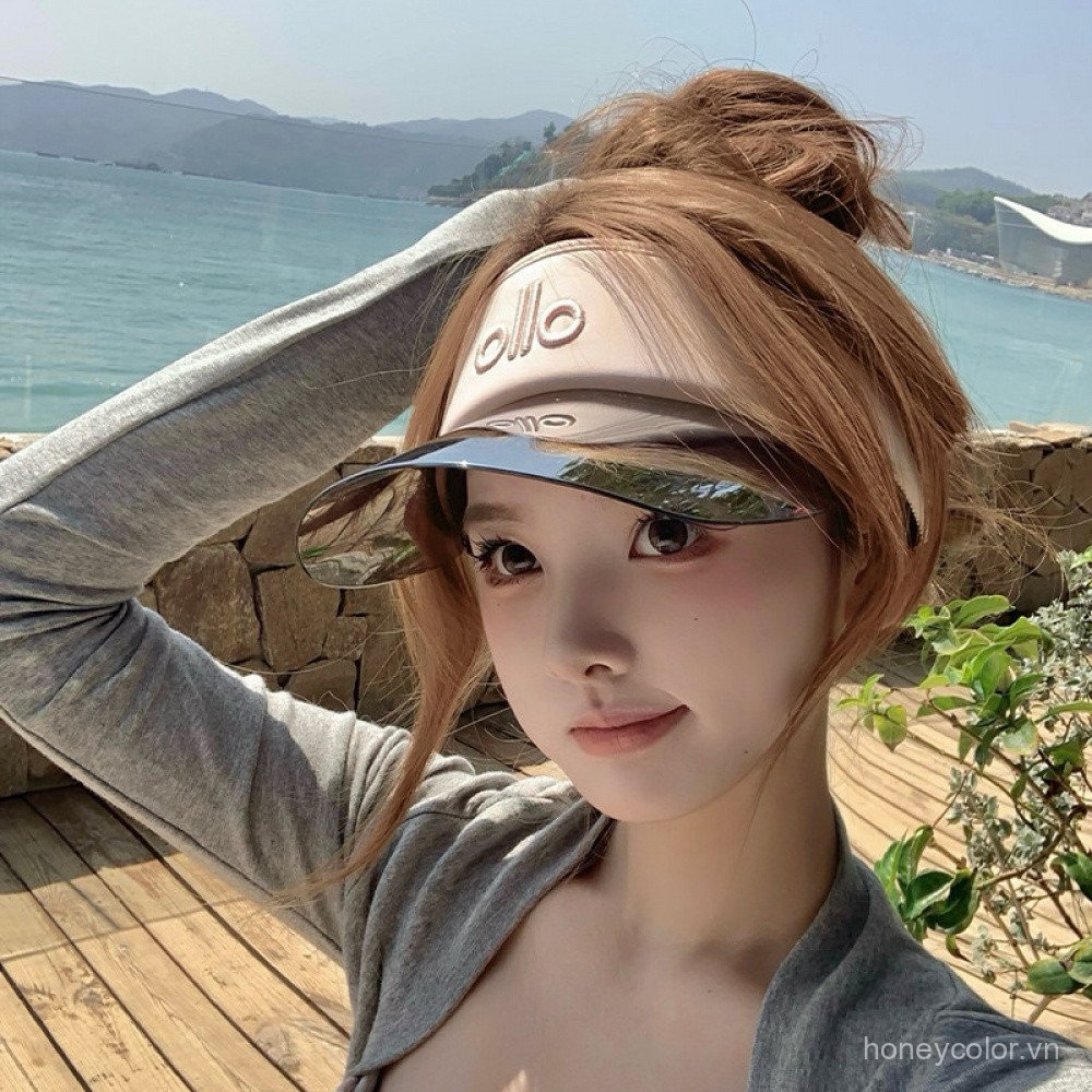 Mũ che nắng thể thao cho nữ Mùa hè ngoài trời Mũ chống nắng rộng vành chống tia cực tím Mũ chạy bộ không có hàng đầu