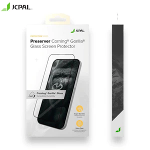 Kính Cường Lực JCPAL Preserver Corning Cho iPhone 15 Pro Max 15 Pro - Siêu Cứng 9H, Trong Suốt HD