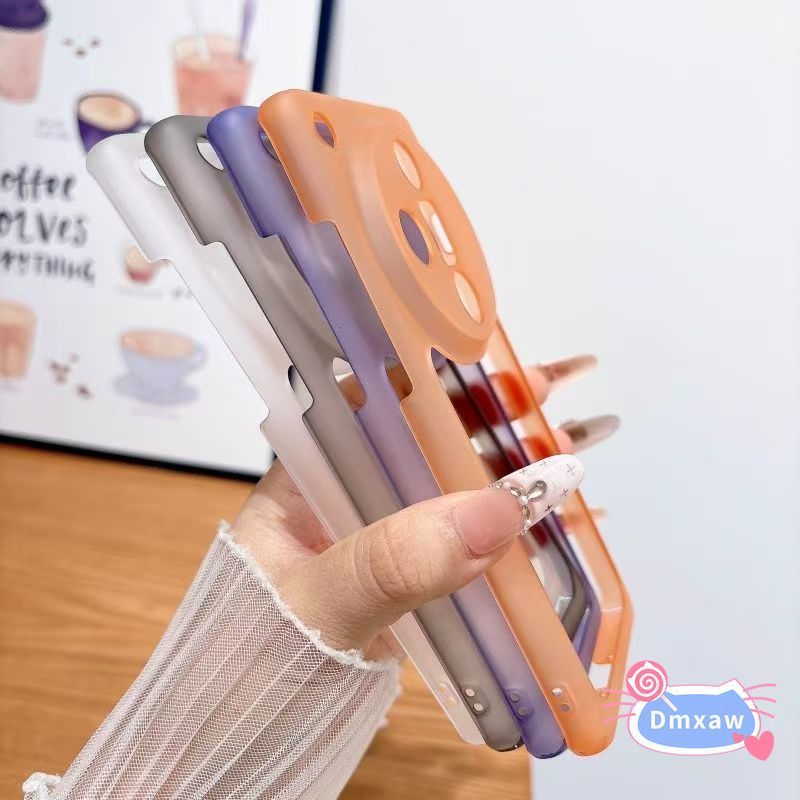 Ốp Điện Thoại Tản Nhiệt Rỗng Cho Honor X9D X9C Smart X9 Magic 8 Lite 7 6 5 4 3 GT Pro Air Power 2 Win RT 5G 4G Chỉ Khung Làm Mát Đơn Giản Mờ Siêu Mỏng Vỏ Mềm