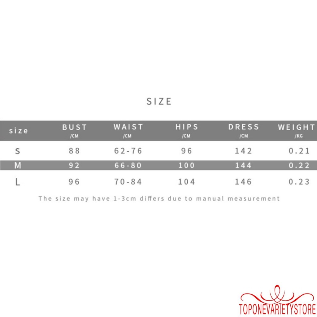 Topone-Nữ Lưới Quần Lót Đầm Dễ Thương Không Tay Sâu Cổ Chữ V Màu Trơn Bodydoll Sheer Dress
