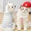 Sợi Cotton Xuân Hè Thú Cưng Ren Áo Thoáng Khí Mỏng Phong Cách Chó Mèo Quần Áo Thú Cưng Nhà Quần Áo Teddy Bichon