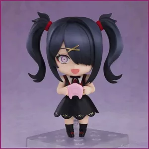 YT4 NEEDY GIRL OVERDOSE Nhân vật hành động mưa Nendoroid với trang trí mặt có thể hoán đổi cho nhau