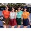 Bộ thể thao nữ cộc tay cổ tròn, bộ Wilson tập pickleball, cầu lông, tennis,...