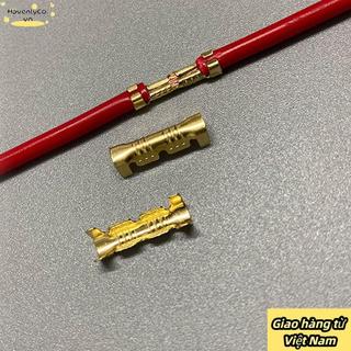 [Vận chuyển nhanh] HAVENLYCO 50 / 100 / 200 chiếc Tab dây 453 răng hình chữ u Đầu nối dây thiết bị đầu cuối Fascia