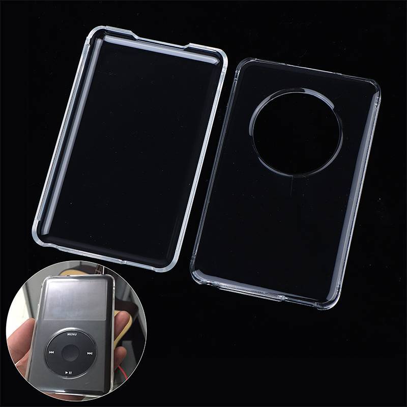 < WHPHous-t > (Phiên bản mỏng / 5TH / 2009 + 6Th) Bảo vệ cho IPod Classic thế hệ thứ 6 120GB 160GB 80GB / 5th 30GB Vỏ cứng trong suốt pha lê đẹp