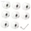 Jfory LED Con Lăn Trượt Bánh Xe 58mm Chống Trơn Trượt Cao Tay Cầm Trong Nhà Đèn Ngoài Trời Bánh Xe Thay Thế Cho Ván Trượt