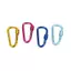 PNPIA- Hợp kim nhôm Lo Carabiner Bule Móc khóa đa chức năng để leo núi Bapaing Thiết bị sinh tồn ngoài trời