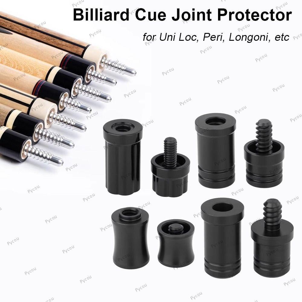 PYCOU 1 Bộ Vỏ Bảo Vệ Bánh Xe Giữa, Bộ Bảo Vệ Khớp Bi-a Đen Đặc Biệt, Mũ Khớp Nhựa Bền Cho Uni Lộc Sóng