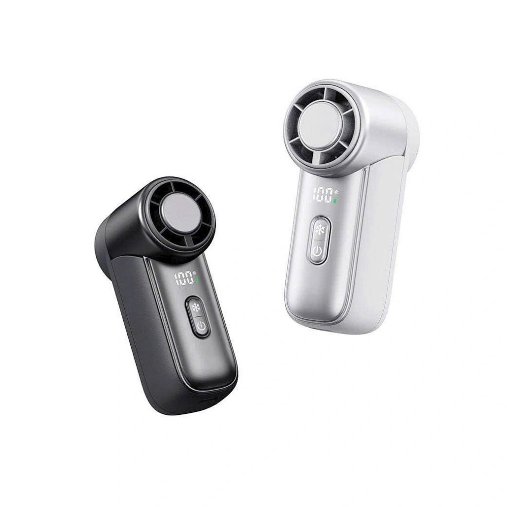 [Chính Hãng] Quạt Tích Điện Cầm Tay Mini WIWU FS018 - Pin 3000mAh, Tích Hợp Sò Lạnh Hạ Nhiệt, 5 Cấp Độ Gió Siêu Mạnh