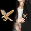 PNPIA- Mới Kim Cương Giả Men Chim Thổ Cẩm Dễ Thương Ainmal Chim Ruồi Đại Bàng Thổ Cẩm Khăn Đầm Áo Ve Áo Chân Phù Hợp Với Huy Hiệu Trang Sức Quà Tặng