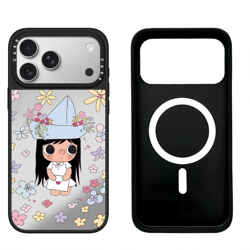 Ốp điện thoại gương chào mừng từ tính cho IPhone 17 Pro Max 17 16 15 14 13 12 11 Vỏ bảo vệ chống sốc