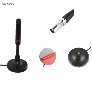 Luckyew Kỹ Thuật Số Ăng Ten Truyền Hình Tín Hiệu Bộ Khuếch Đại Cáp Coax HDTV Ăng Ten DVB-T DVB-T2 DAB Adapter Ăng Ten Trong Nhà TQ