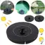 Luckyew 13CM máy bơm năng lượng mặt trời đài phun nước cho sân vườn ao đài phun nước ao máy bơm đài phun nước TQ