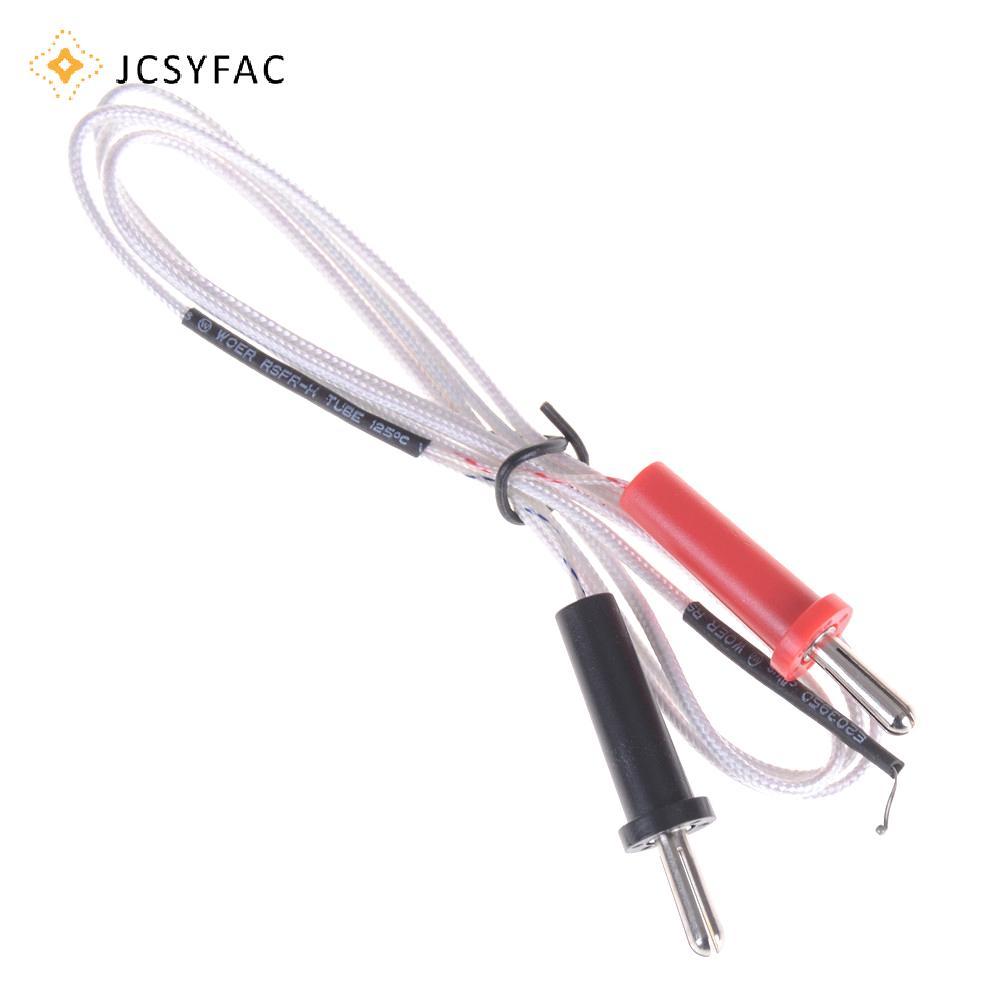 JCSYFAC K Loại Cặp Nhiệt Điện Cảm Biến Đồng Hồ Đo Nhiệt Độ Chuối Cắm 1000mm Mới